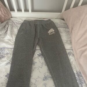Roots Womens Charcoal Joggers